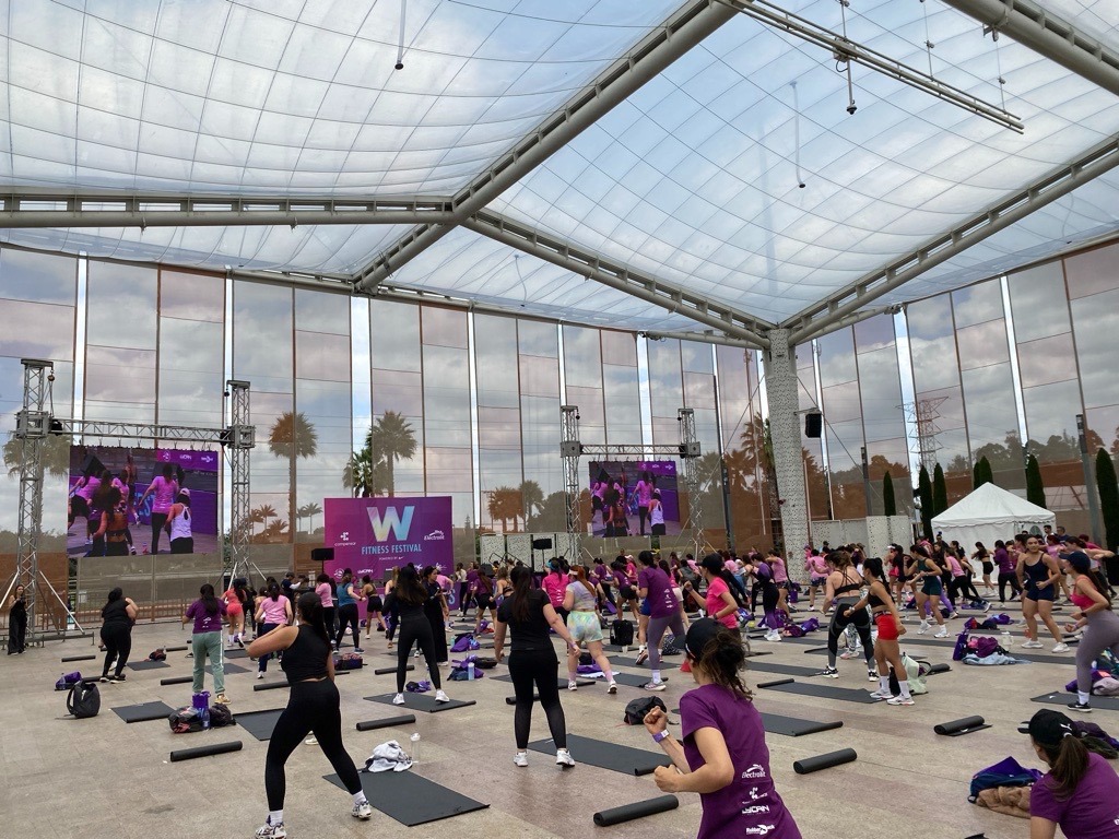Ediciones pasadas del W Fitness Festival.