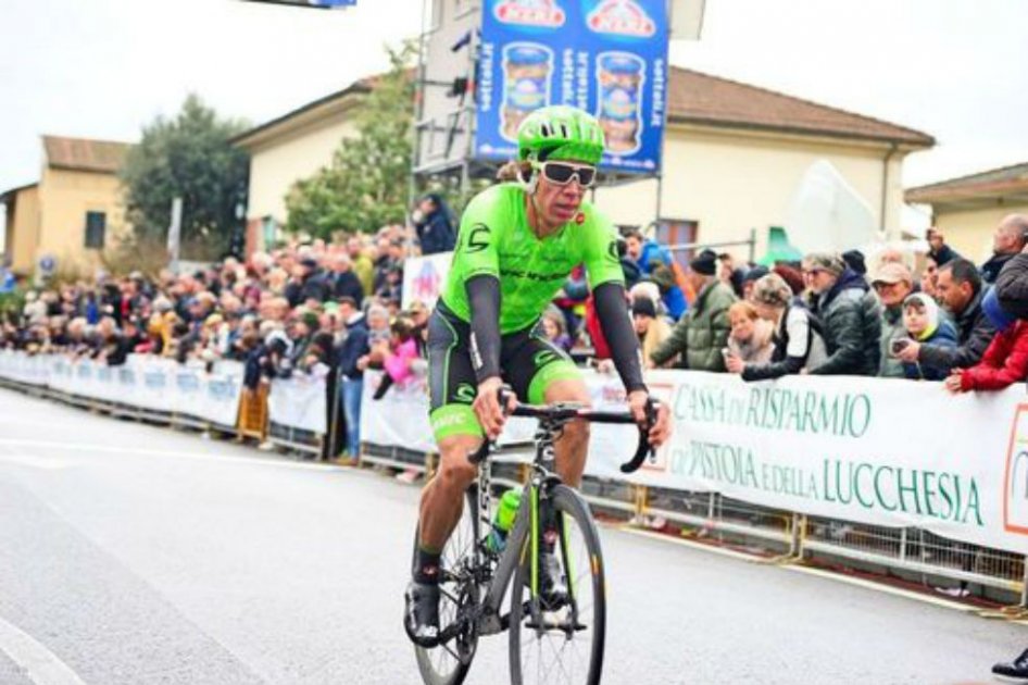 Rigoberto Urán, pedalista del Cannondale. Foto: AFP