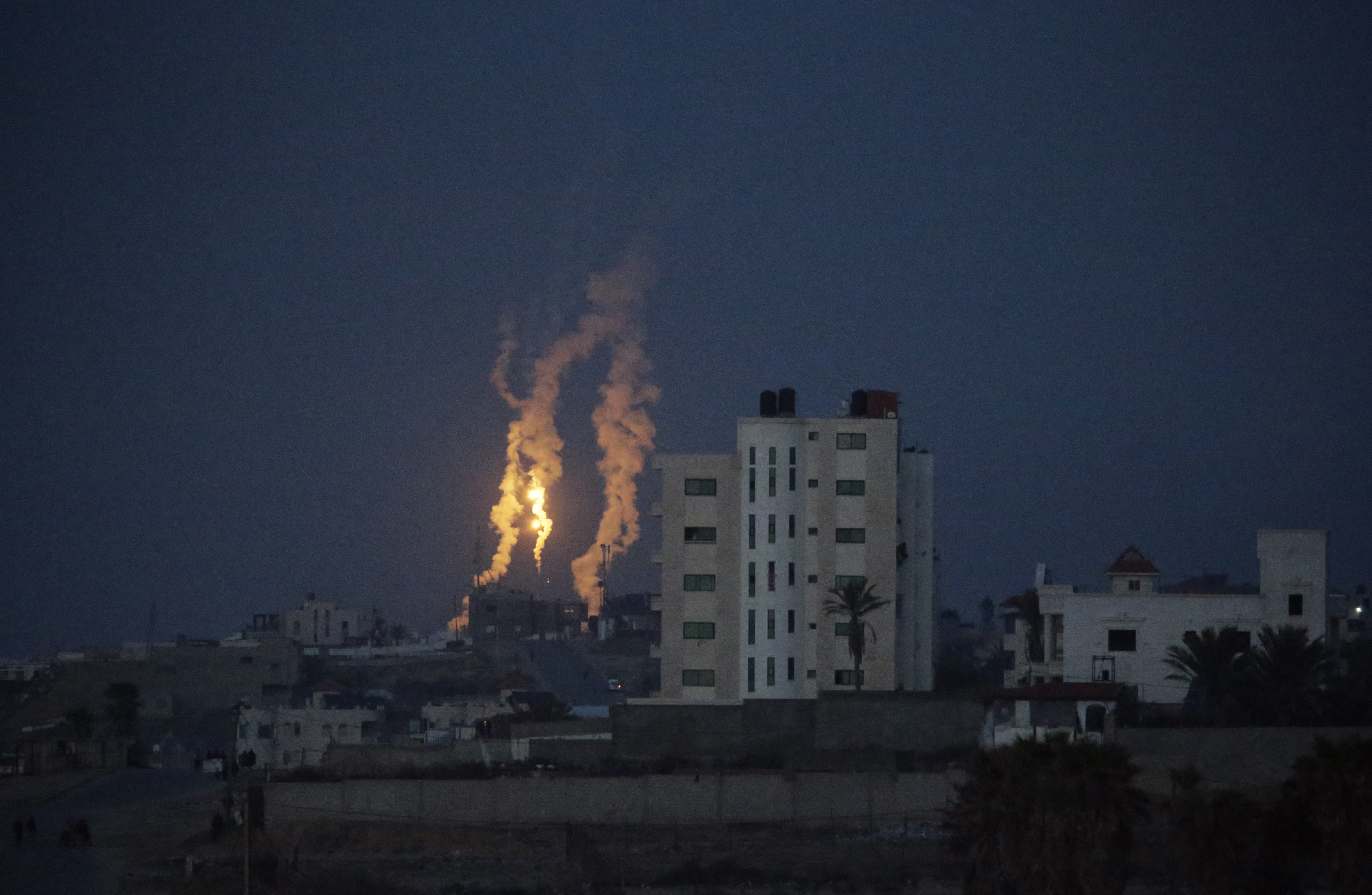 Durante el fin de semana murieron 343 palestinos por ataques en la Franja de Gaza