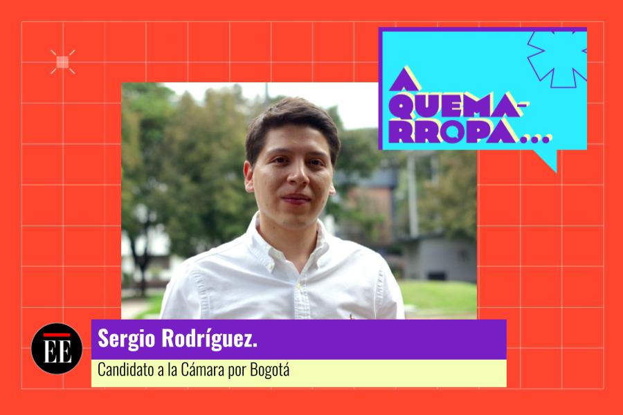 A Quemarropa con Sergio Rodríguez, candidato a la Cámara de Representantes