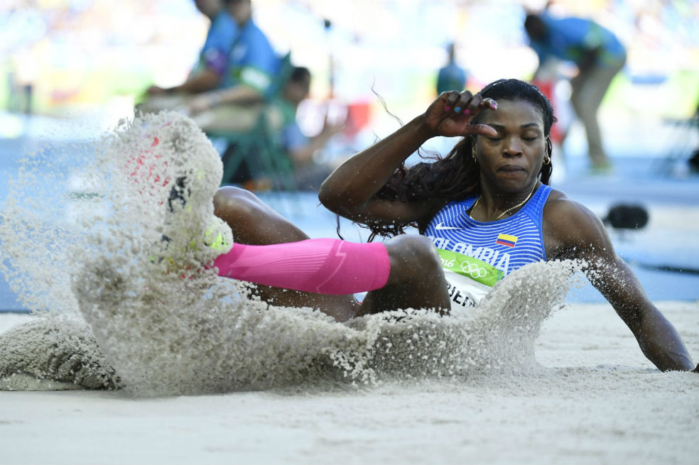 Caterine Ibargüen ganó la parada de la Liga Diamante en Oslo