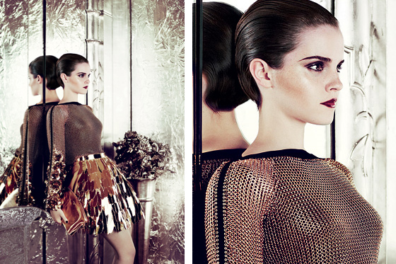 Emma Watson deslumbra en la portada de Vogue