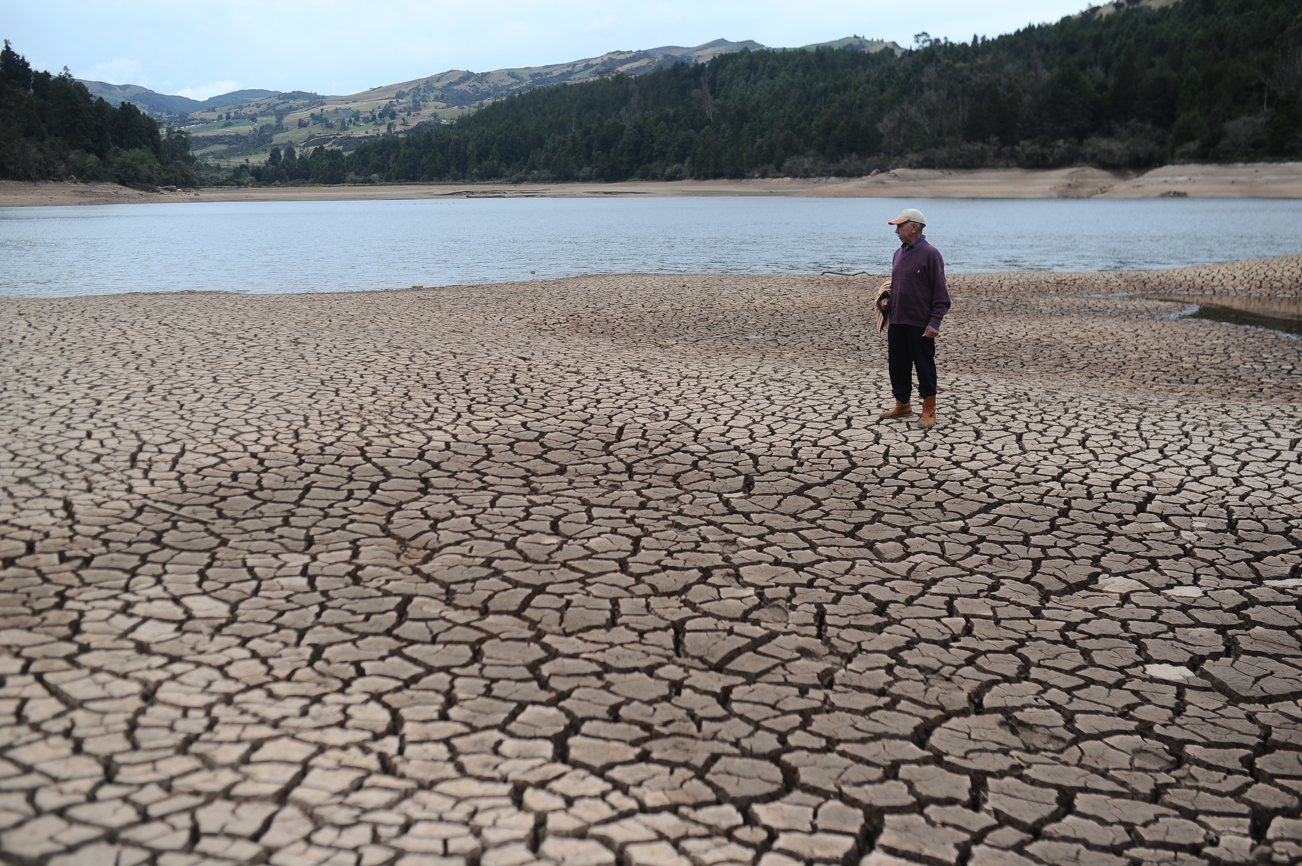Embalse La Regadera ubicado en la localidad de Usme