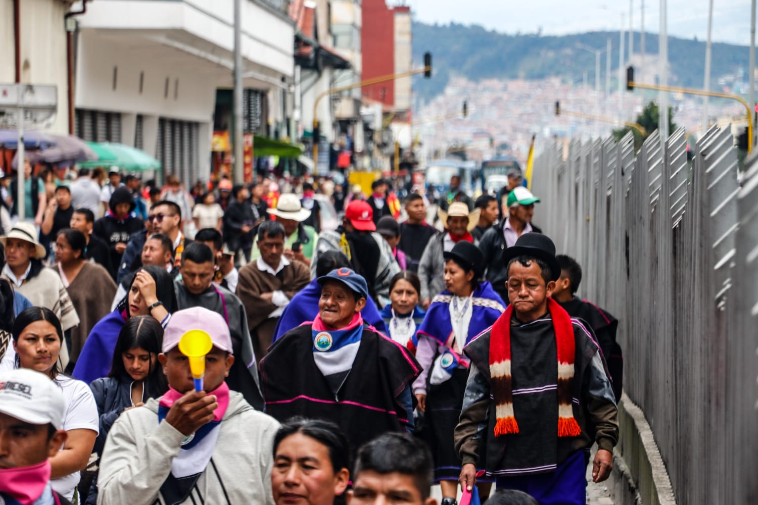 Movilización indígena, 1 de abril de 2025.