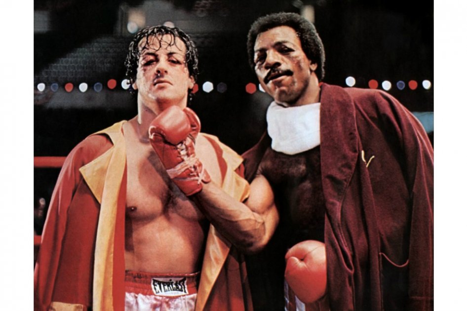 Así fue el reencuentro de Rocky Balboa y Apollo Creed