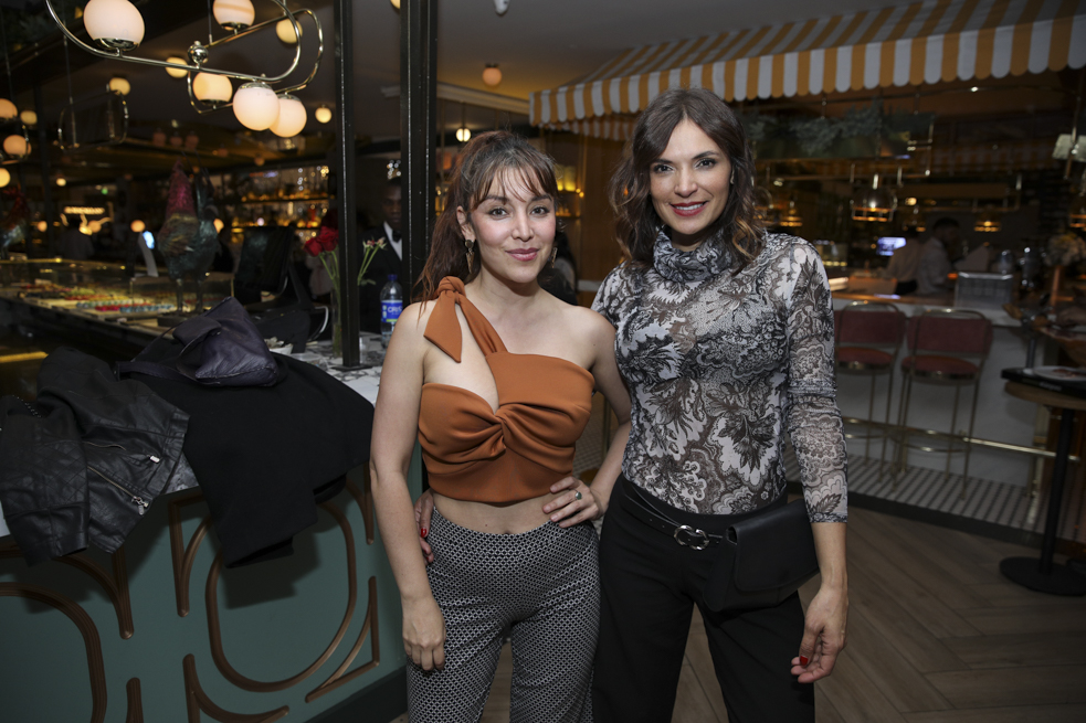 Alma Rodríguez y Margarita Reyes