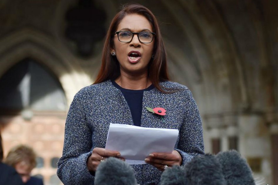 La empresaria británica Gina Miller hace parte del grupo de ciudadanos que cuestionaron que el Ejecutivo pueda iniciar el proceso de desconexión de la UE sin convocar previamente una votación parlamentaria. / EFE
