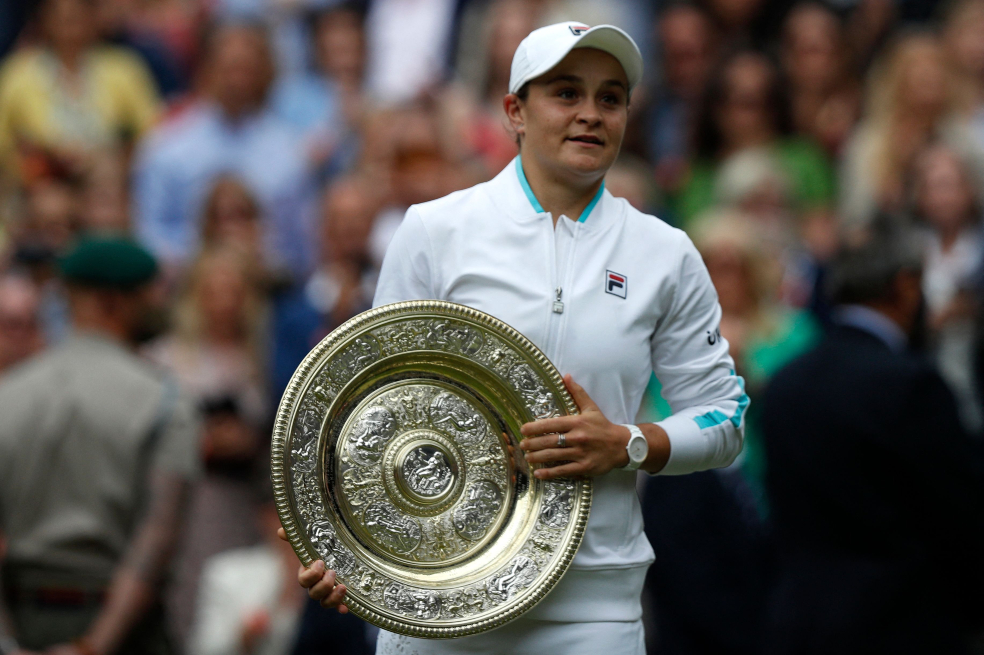 Ashleigh Barty, campeona del Abierto de Wimbledon