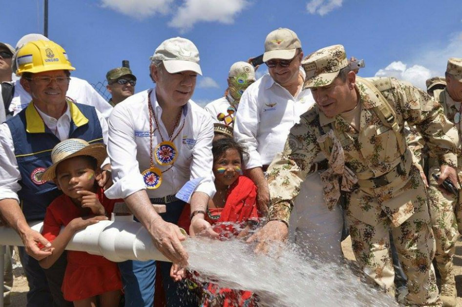 Entregan un pozo para abastecer de agua a más de dos mil personas en La Guajira