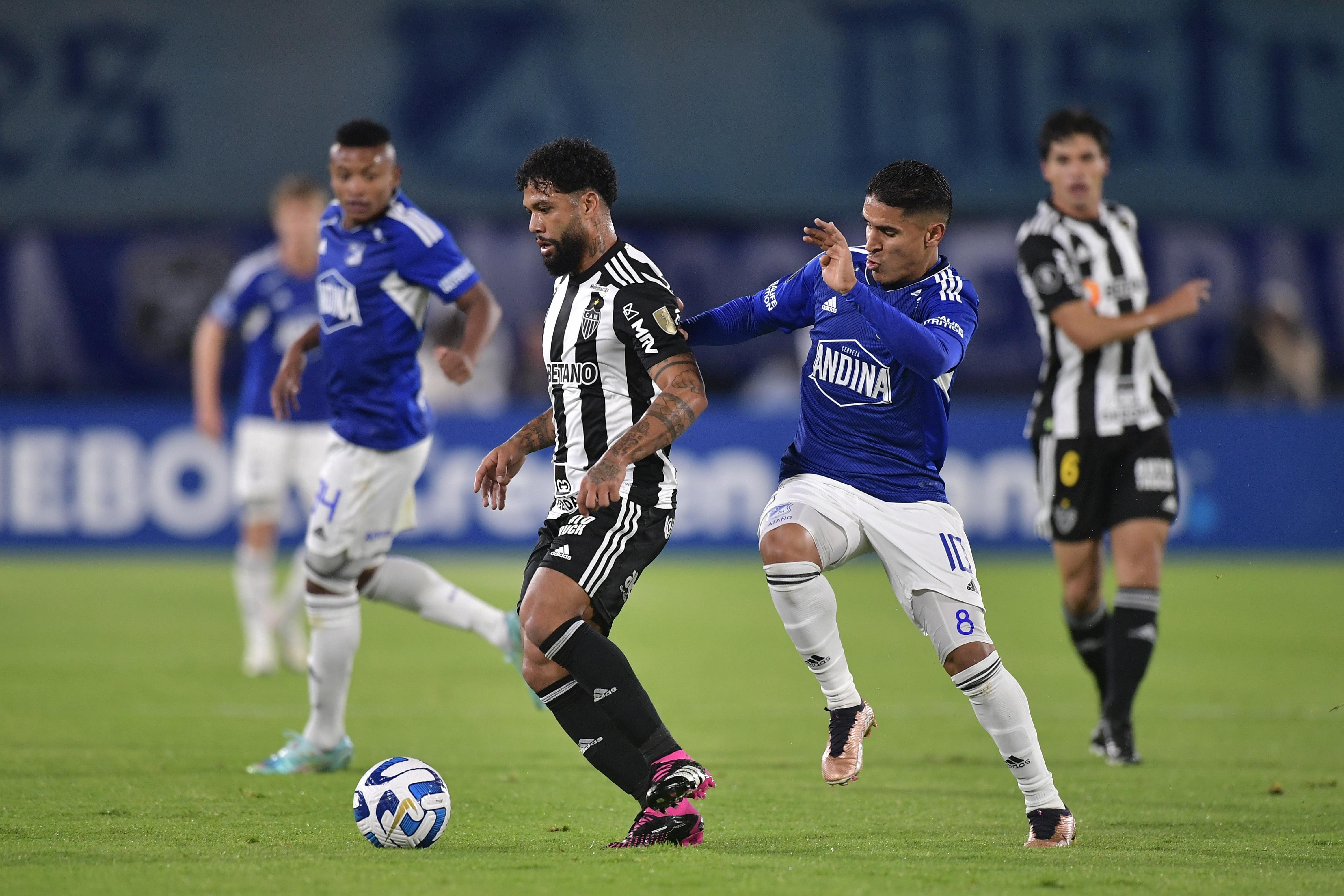 Formaciones, hinchas y encuentro de los equipos Millonarios y Atlético Mineiro de Brasil correspondiente al partido de fase previa para la clasificación a la Copa Libertadores