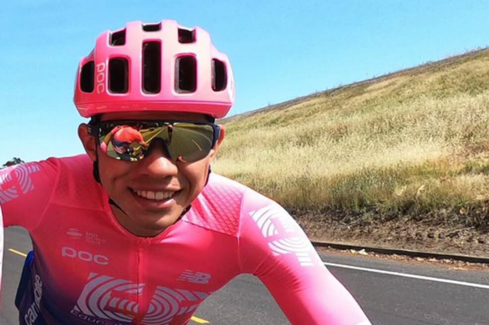 Sergio Higuita ya es segundo en el Tour de California