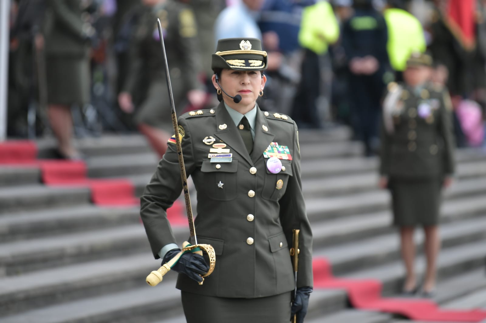 Galería: Así fue la posesión de la nueva comandante de la Policía de Bogotá