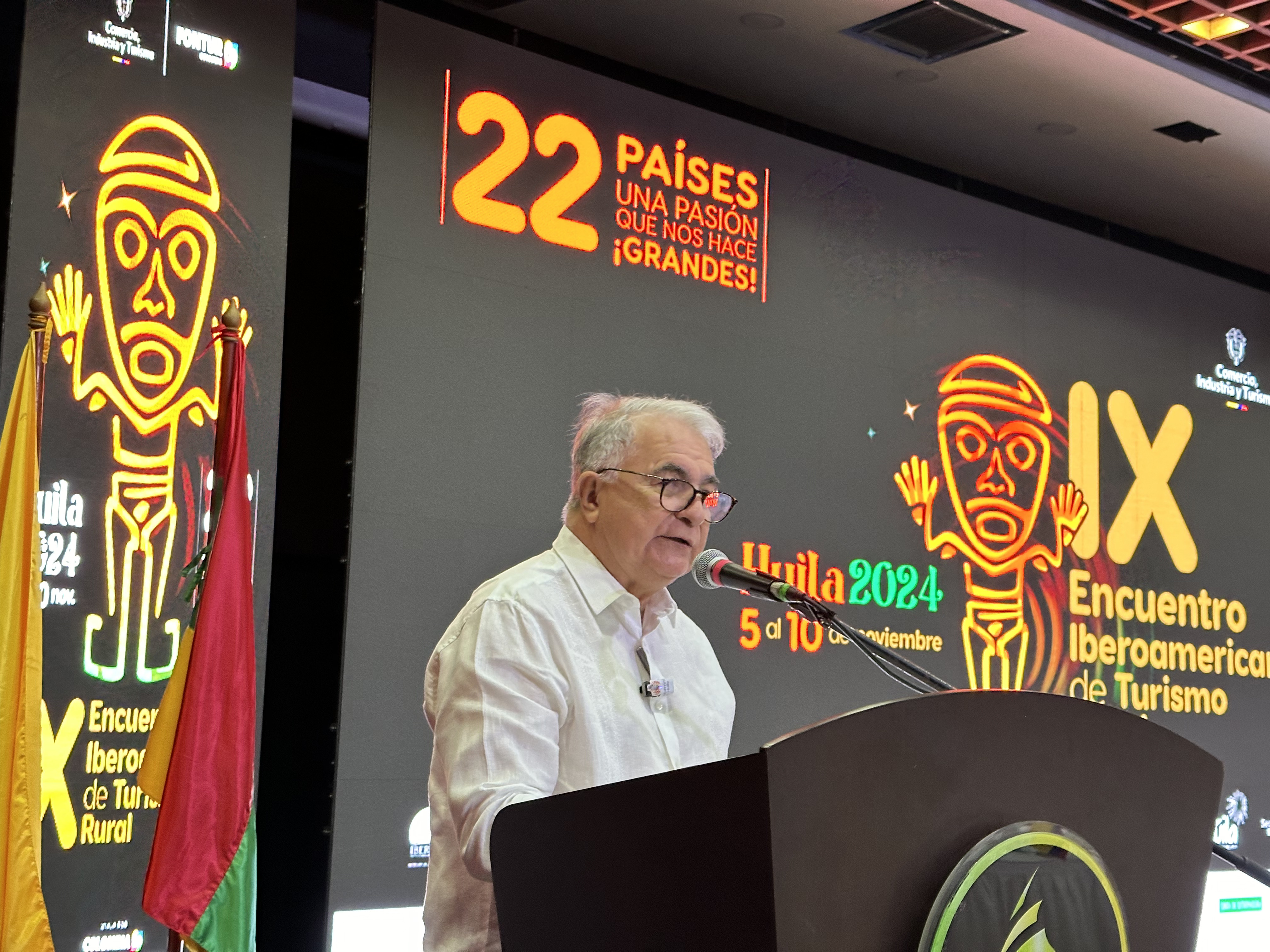 Villalba es el máximo líder del IX Encuentro Iberoamericano de Turismo Rural y Sostenible.