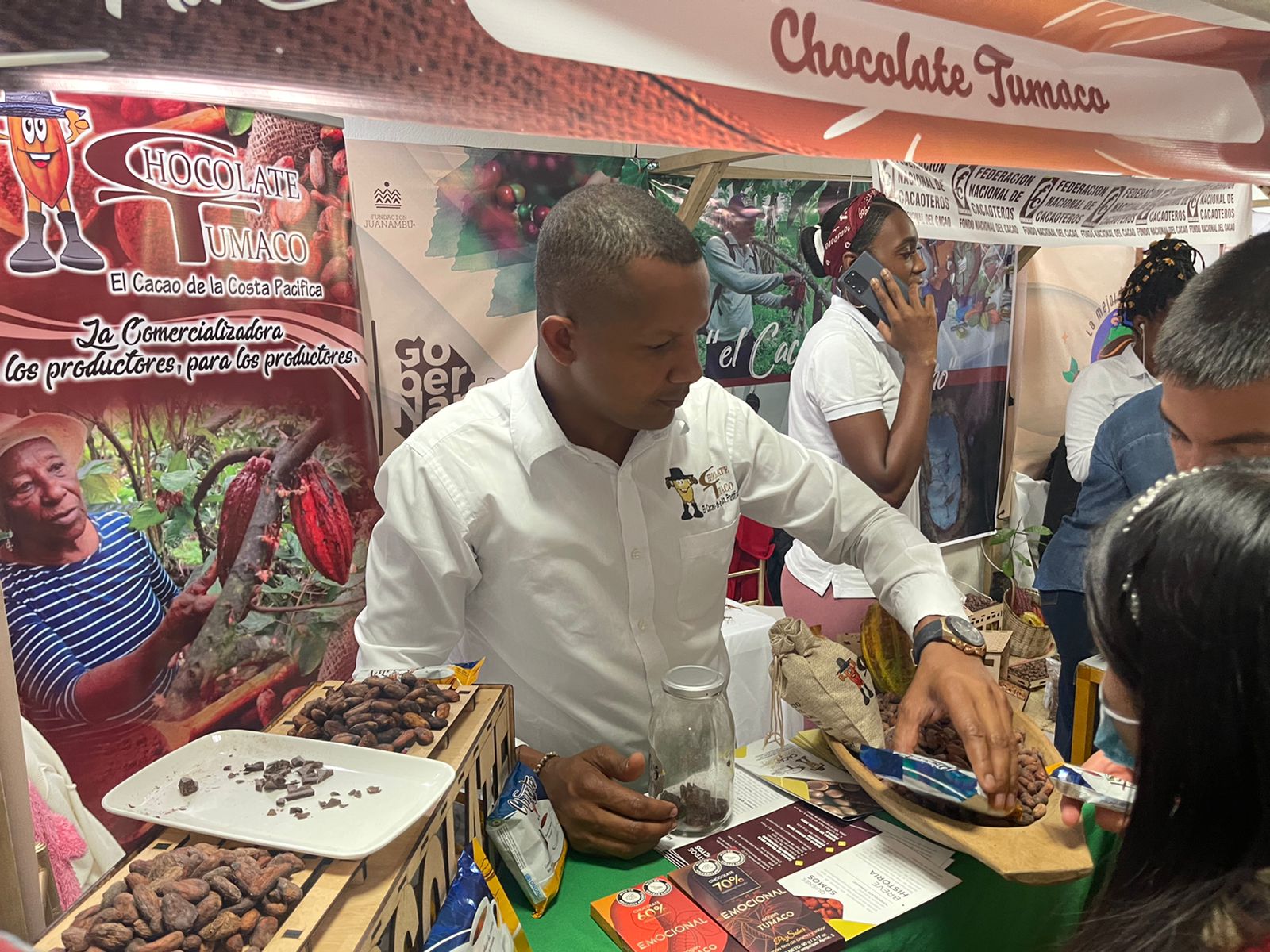 Programa Rutas PDET: continuamos fortaleciendo la cadena cacaotera en Tumaco