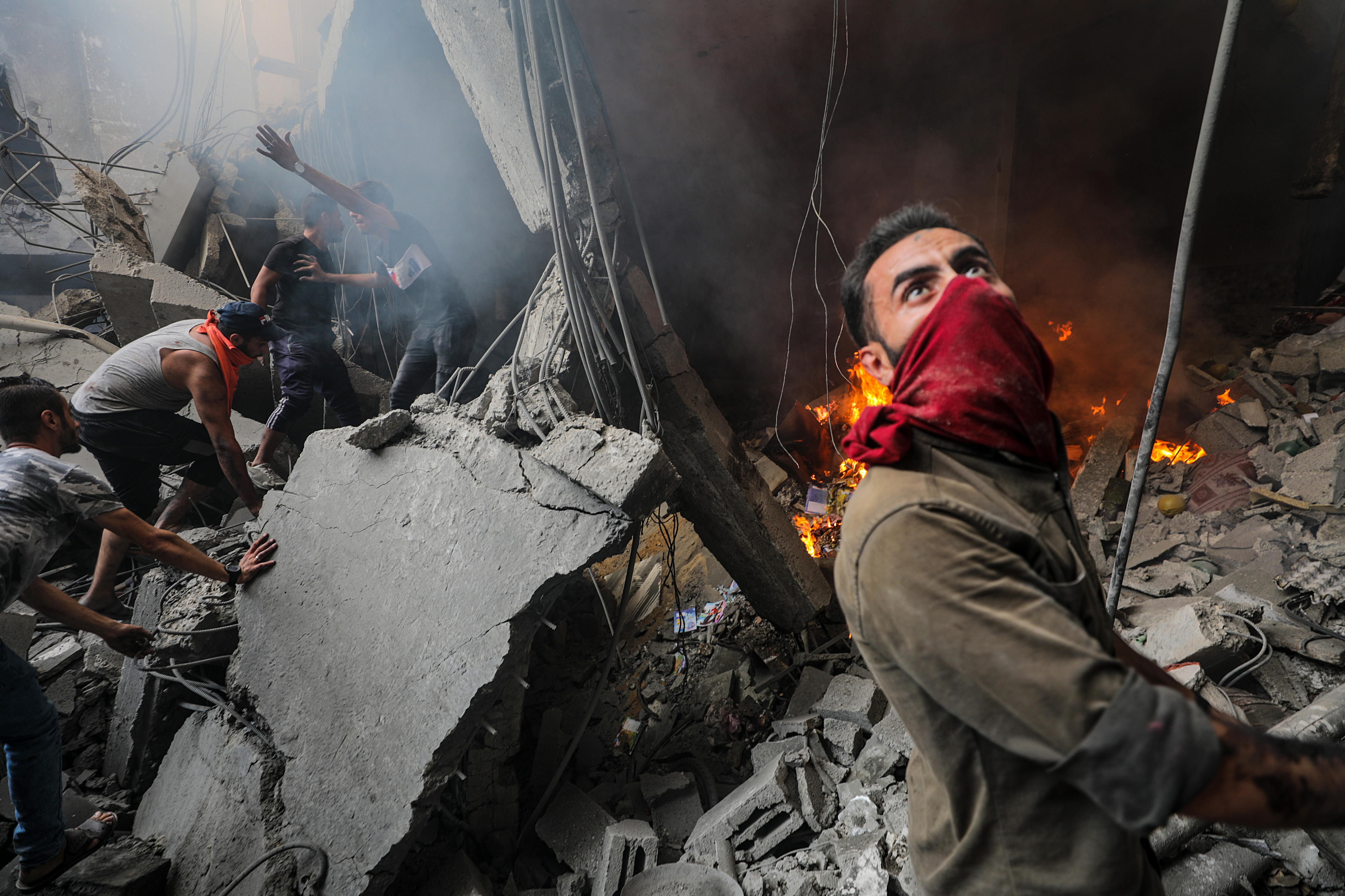 Gaza, destruida: cien días de guerra que pesan como cien años