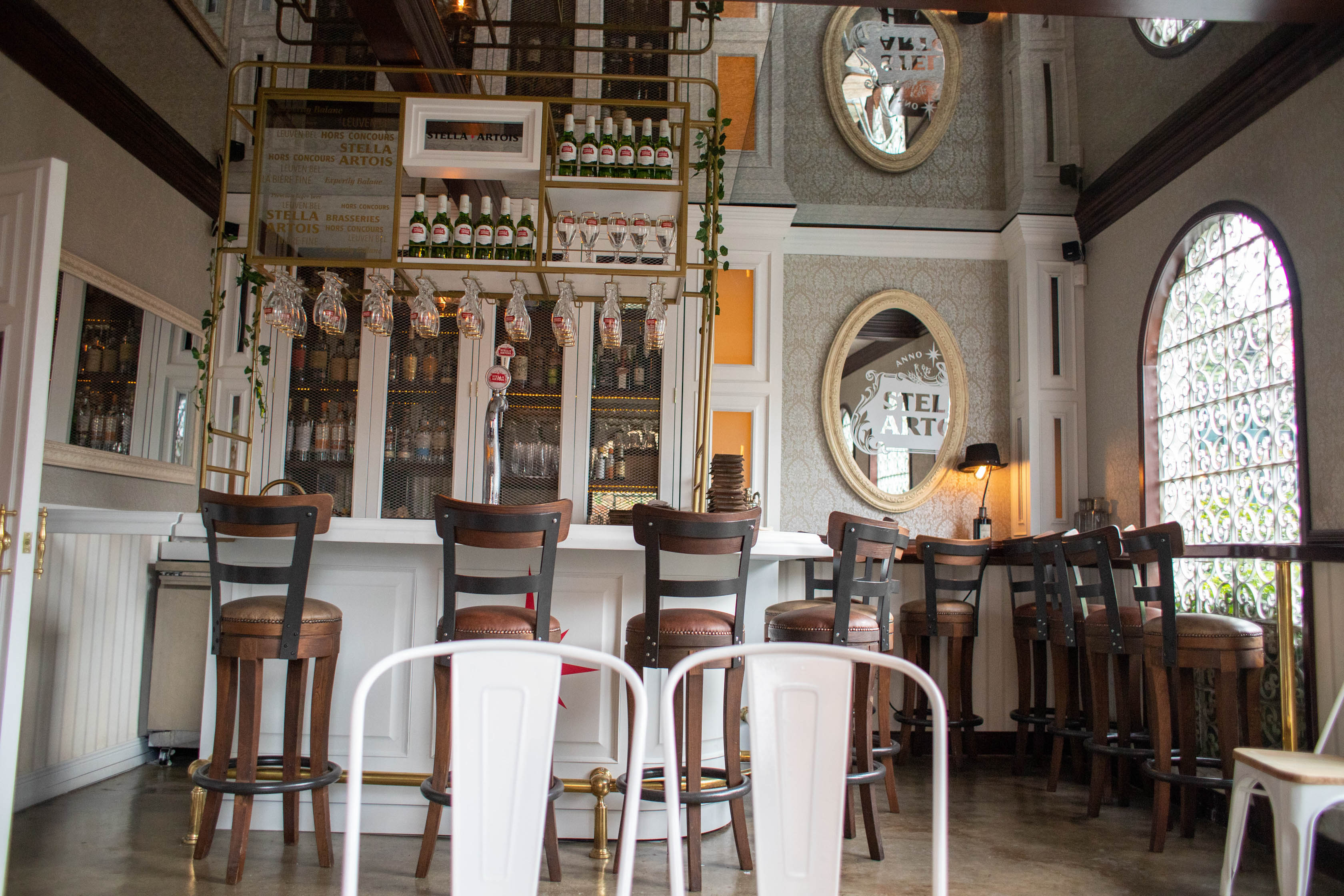 Restaurante Nueve, en Bogotá.