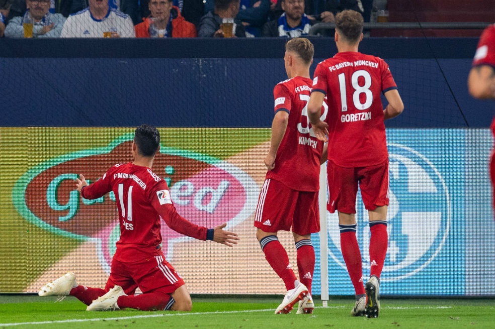 Con James de suplente, el Bayern cede sus primeros puntos en la Bundesliga