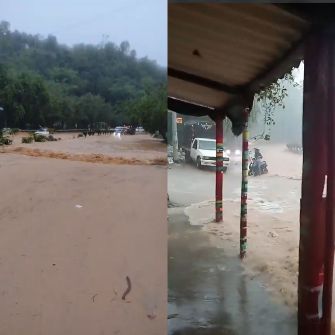 Lluvias causaron inundaciones y caos vial en el norte de Bucaramanga