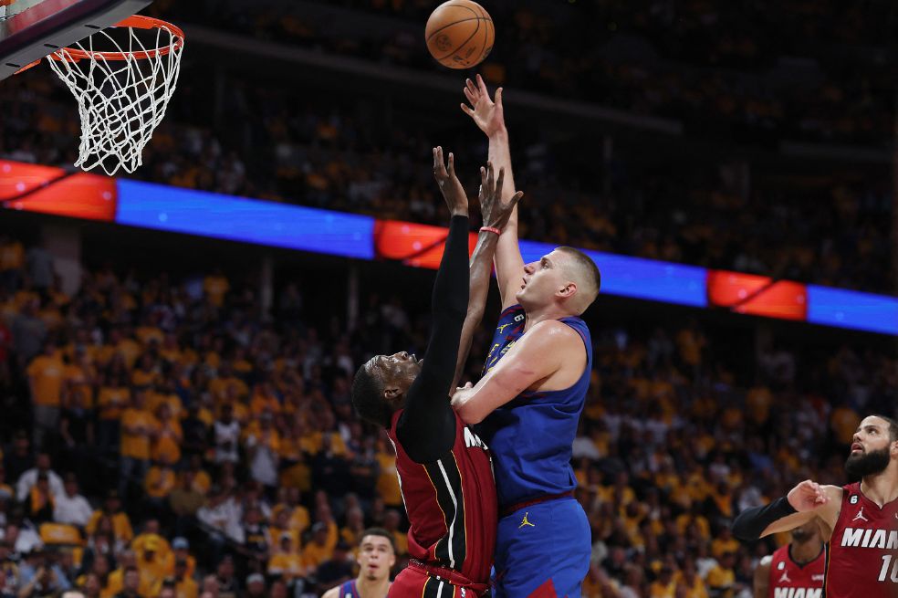 Final de la NBA: Denver fue un terremoto para Miami en el primer juego