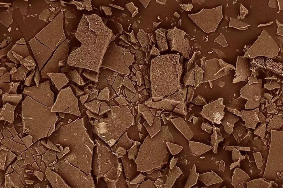 Este microchocolate fue hecho con enzimas.