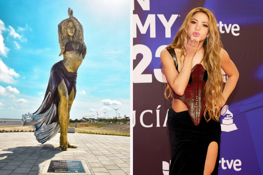 Estatua de Shakira en Barranquilla tiene un error que pocos notaron, ¿es grave?