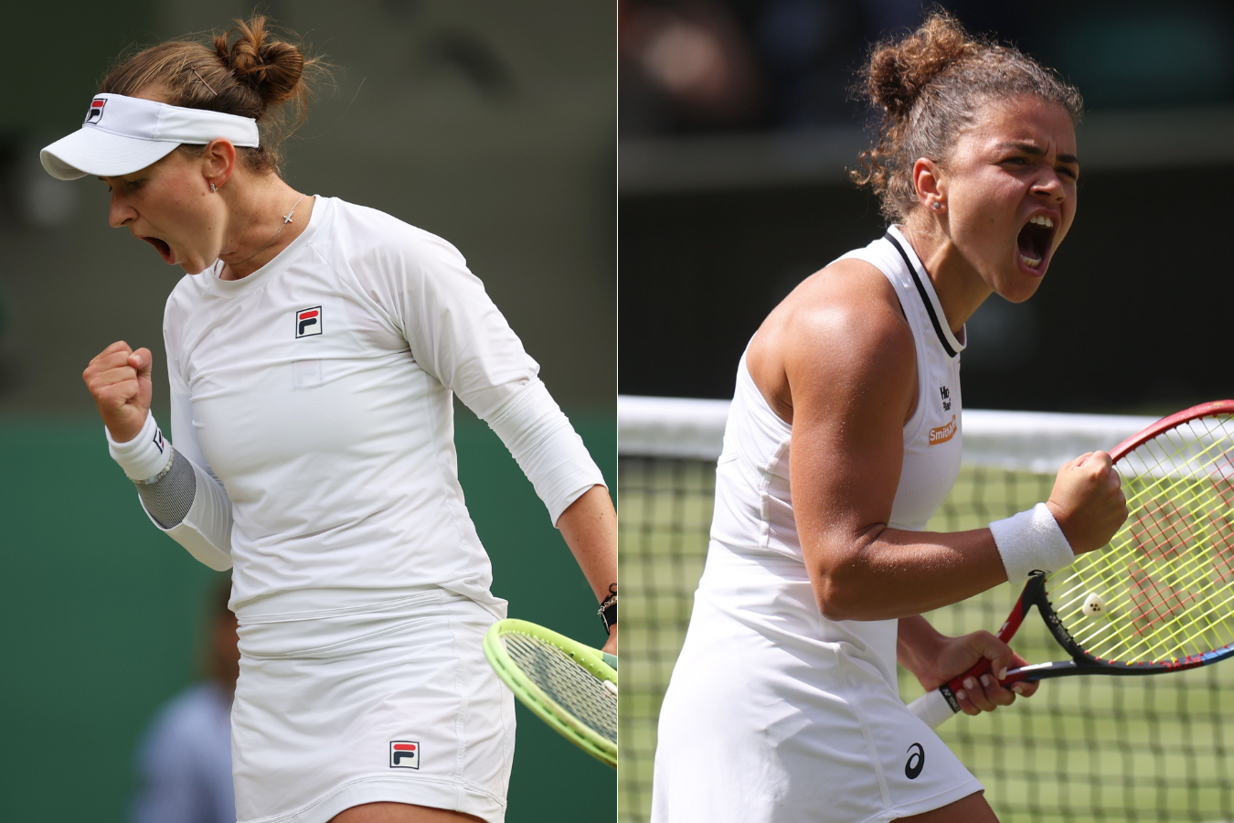 Krejcikova derrotó a Rybakina y disputará la final de Wimbledon con Paolini
