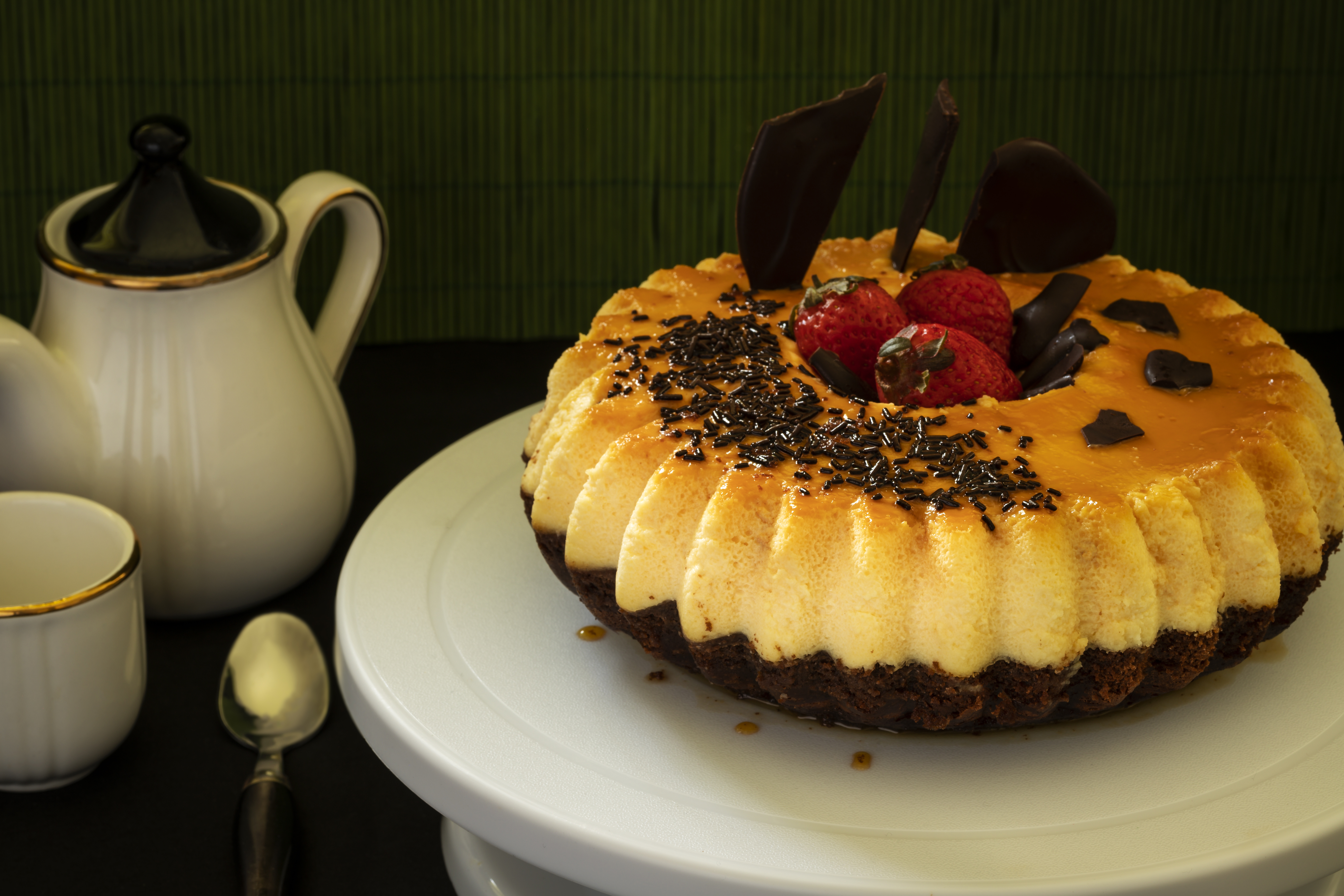 Chocoflan