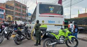 Sicarios matan a trabajador de bus en Soacha y dejan panfleto. Policía investiga