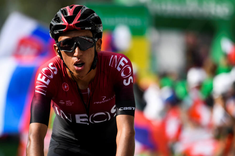 Egan Bernal, segundo en el Giro de Toscana