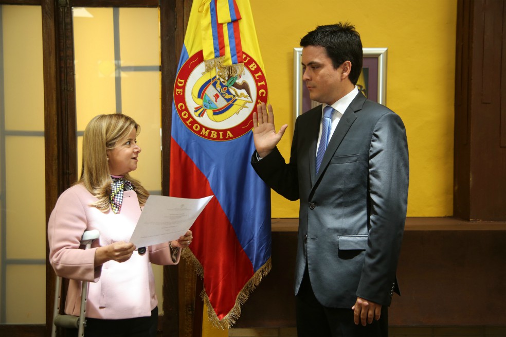 David Pinilla se posesionó como nuevo viceministro de Vivienda