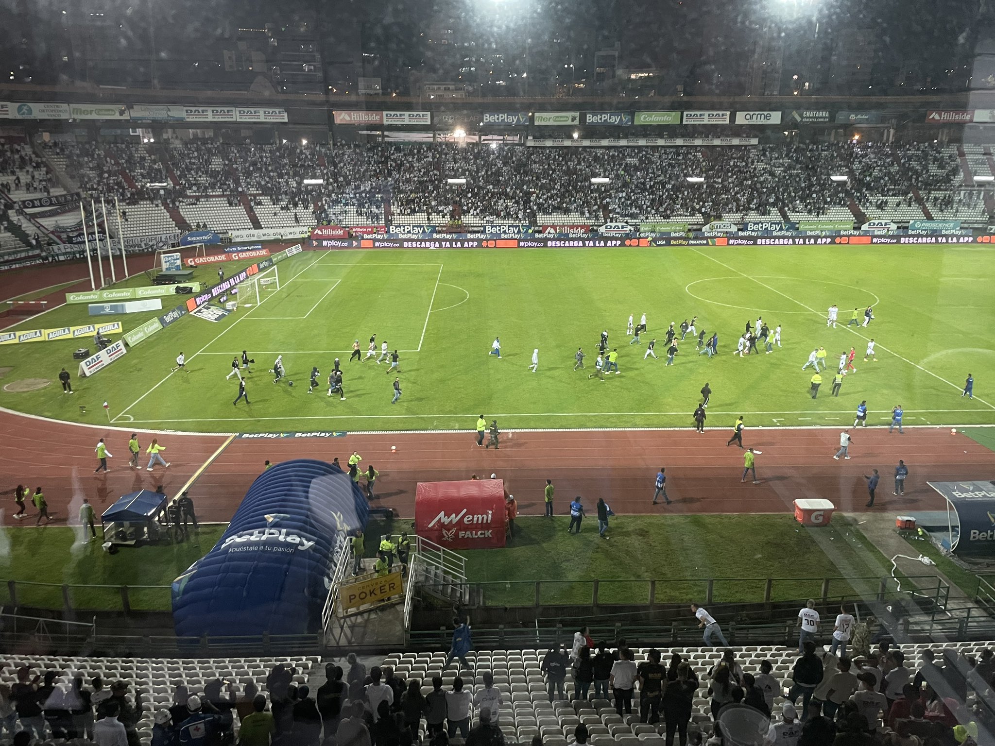 Dimayor confirmó sanción a Once Caldas por disturbios en el estadio Palogrande