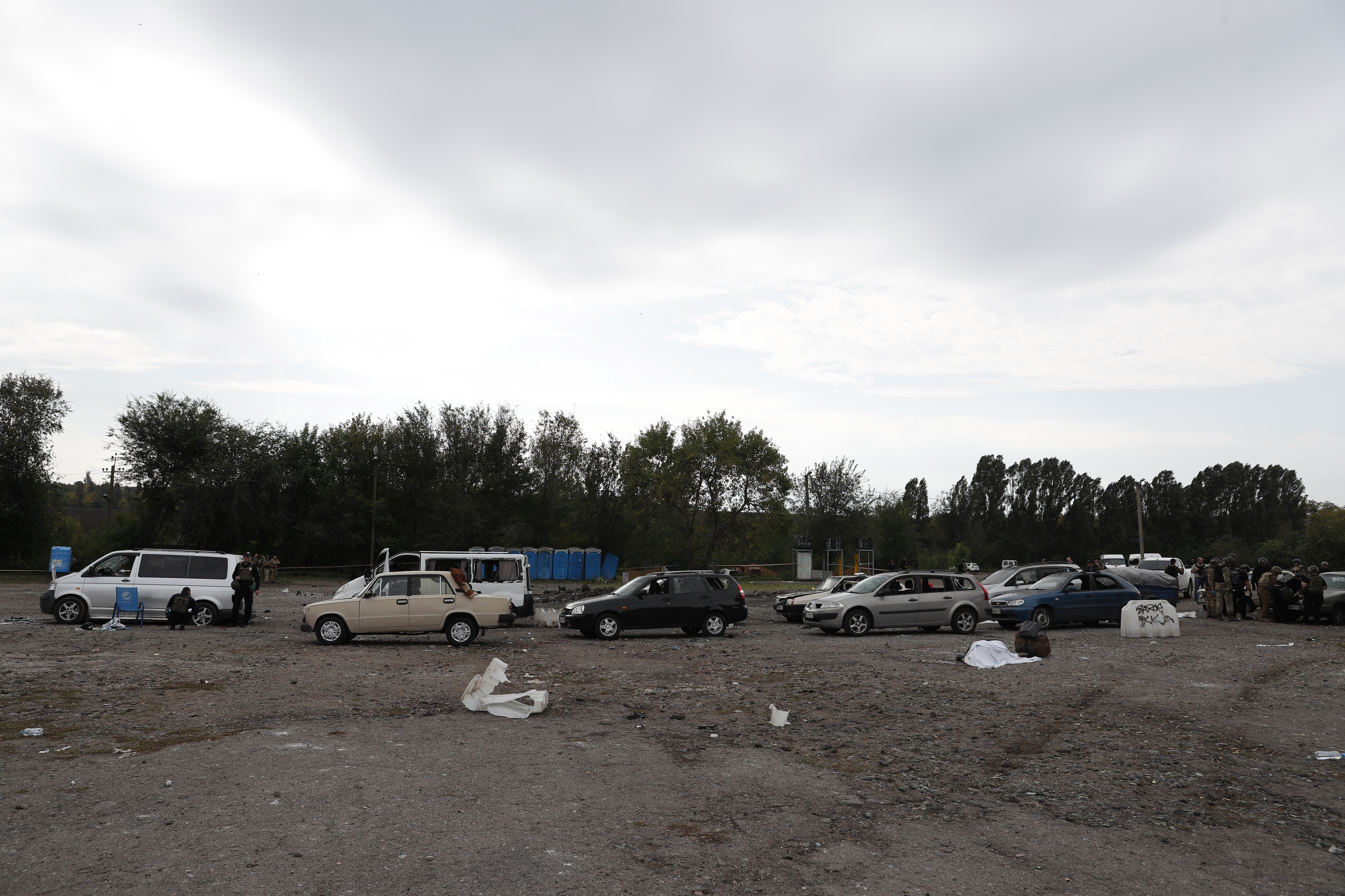Bombardeo contra vehículos civiles en Zaporiyia deja al menos 25 muertos
