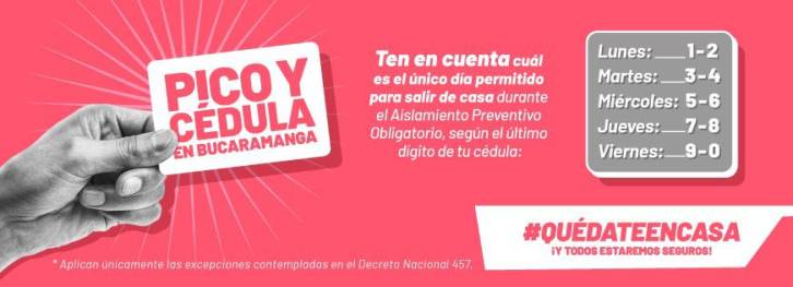 También le puede interesar:Bucaramanga habilitó página web para que ciudadanos puedan registrarse y recibir ayudas