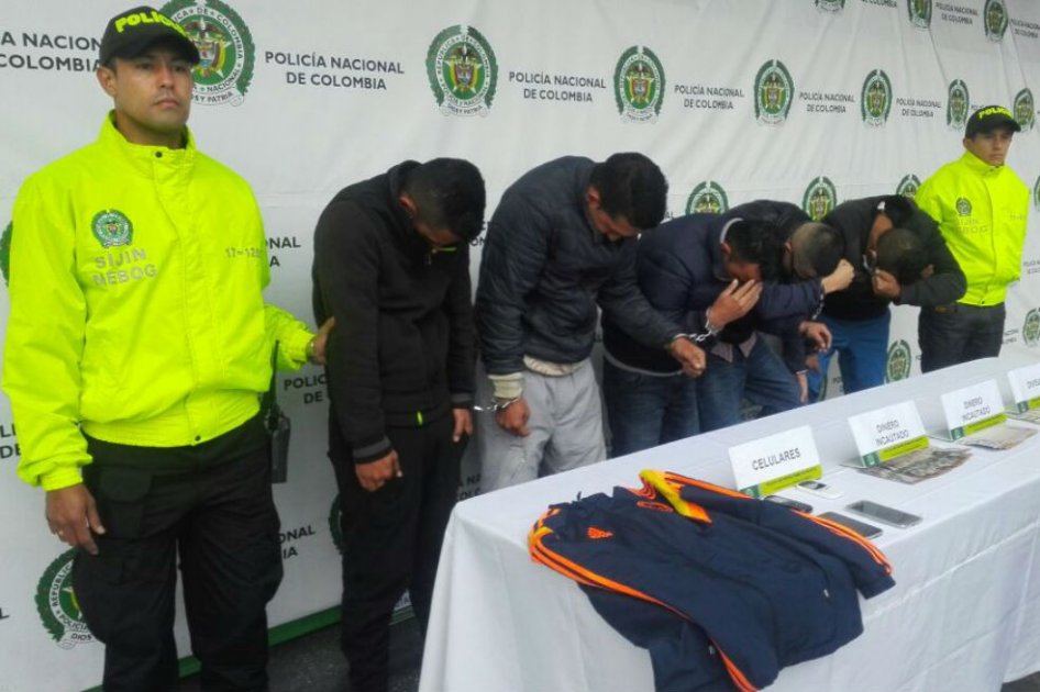 Desarticulan peligrosa banda dedicada al fleteo en Bogotá