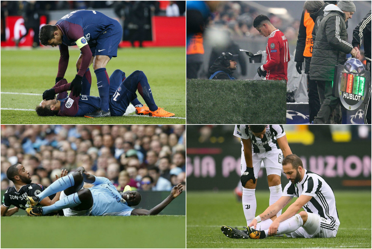 Neymar, James, Neuer: los futbolistas lesionados a pocos meses del Mundial