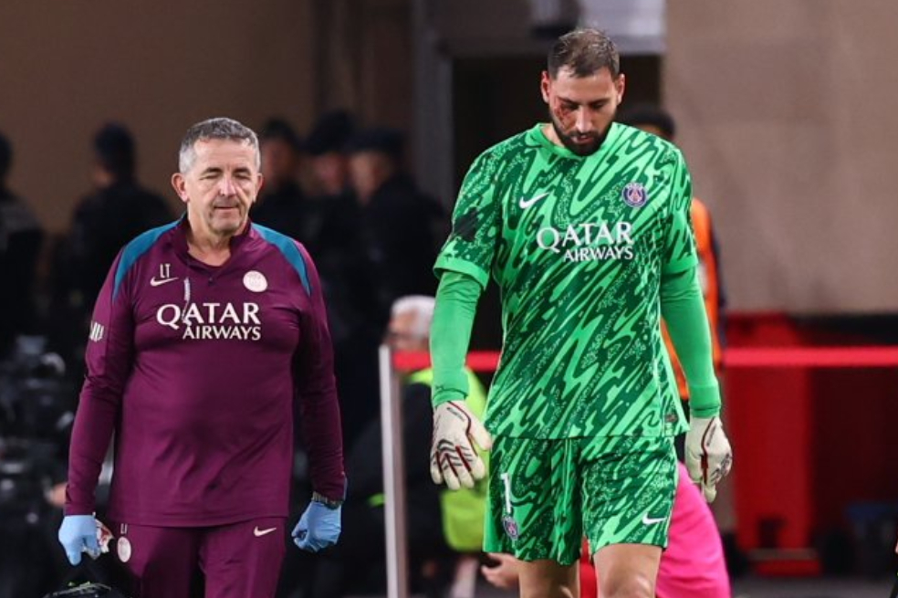 Vea la impactante lesión de Gianluigi Donnarumma; sufrió múltiples heridas