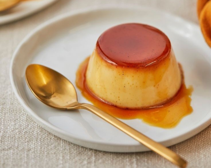 Receta de flan en 5 minutos usando el microondas y pocos ingredientes