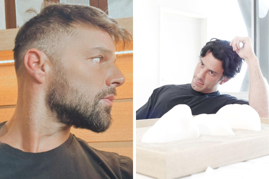 A pesar de su divorcio, Ricky Martin sigue reaccionando a fotos de Jwan Yosef