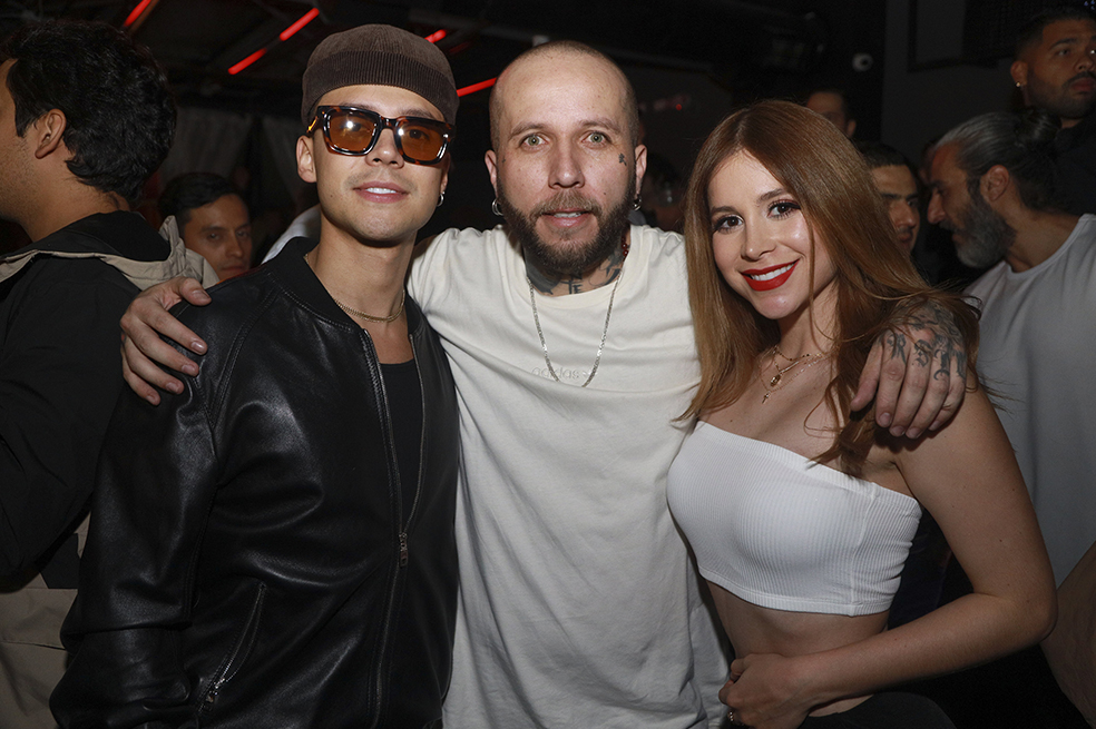 Mario Ruiz, Maca y Daniela Conde Lanzamiento Clandestino Bar