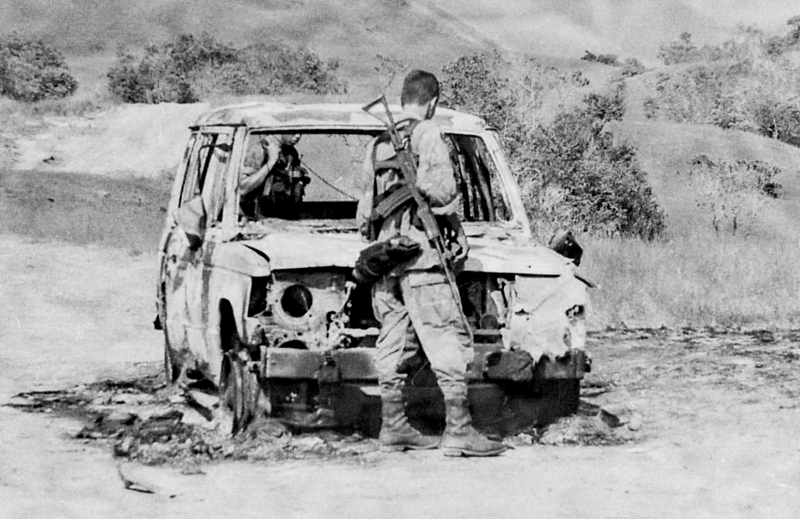 Las 11 víctimas de la masacre fueron: el mayor Juan Carlos Figueroa Escobar, comandante del Gaula en Villavicencio; y los miembros de la comisión Carlos Degly Reyes, Otto Ruiz Pérez, José Luis Castro, José Noel Sossa Díaz, Aldier Castro Merchán, Artidoro Vasallo, Ricardo Ruperto Guarnido, Luis Fernando Vargas, Aldemar Manchola Ramos y José Giovanni Alfonso Arévalo. / Azael Grisales