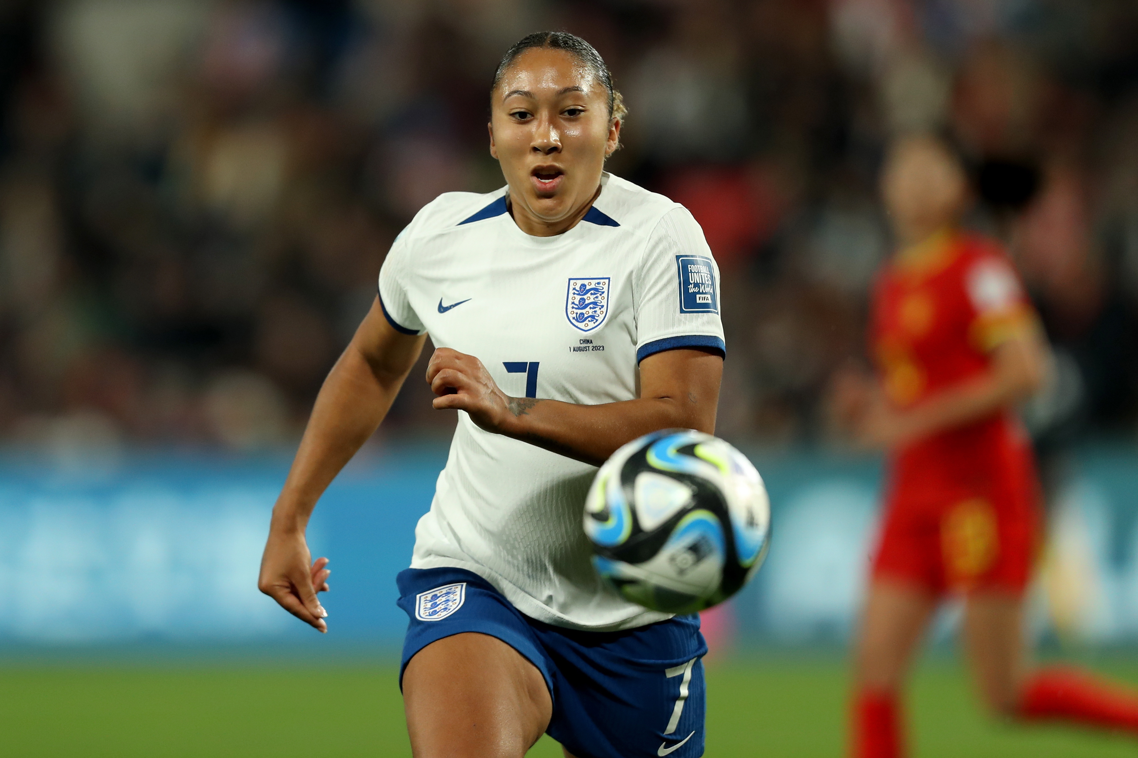 Adelaide (Australia), 01/08/2023.- Lauren James of England in action during the FIFA Women's World Cup 2023 group D soccer match between China and England in Adelaide, Australia, 01 August 2023. (Mundial de Fútbol, Adelaida) EFE/EPA/MATT TURNER AUSTRALIA AND NEW ZEALAND OUT EDITORIAL USE ONLY