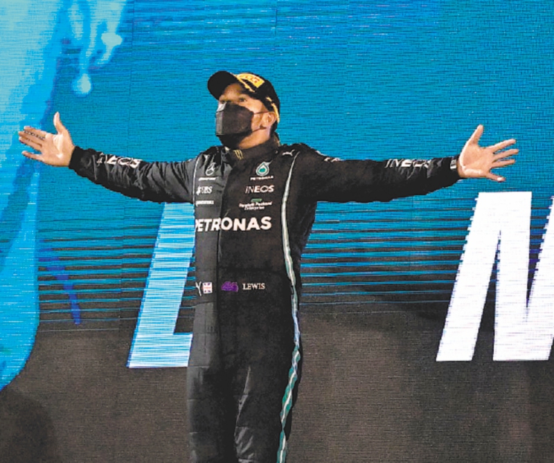 Hamilton firmó su 100ª pole position en el GP de España