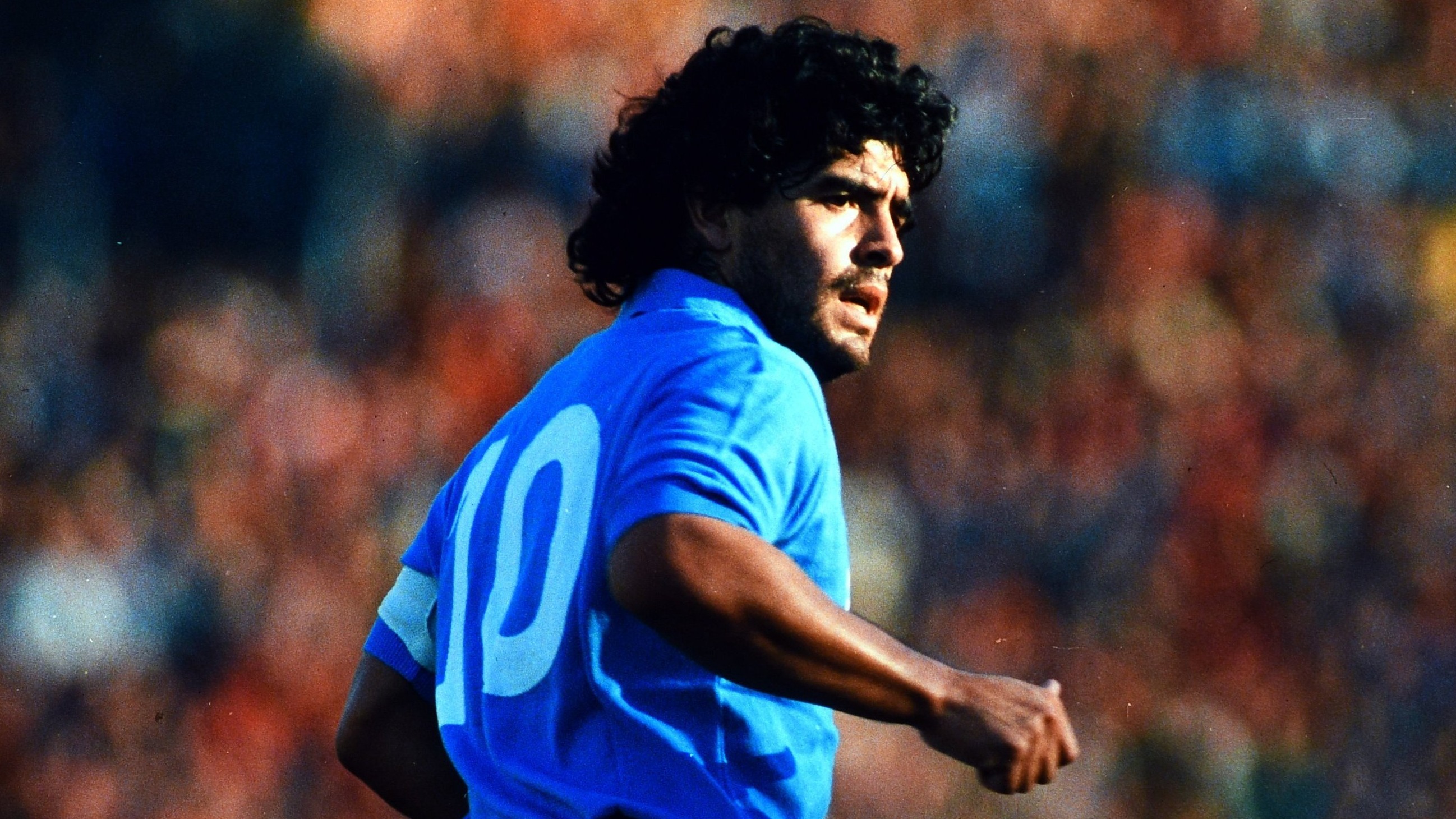 Diego Armando Maradona, ídolo de Napolí.