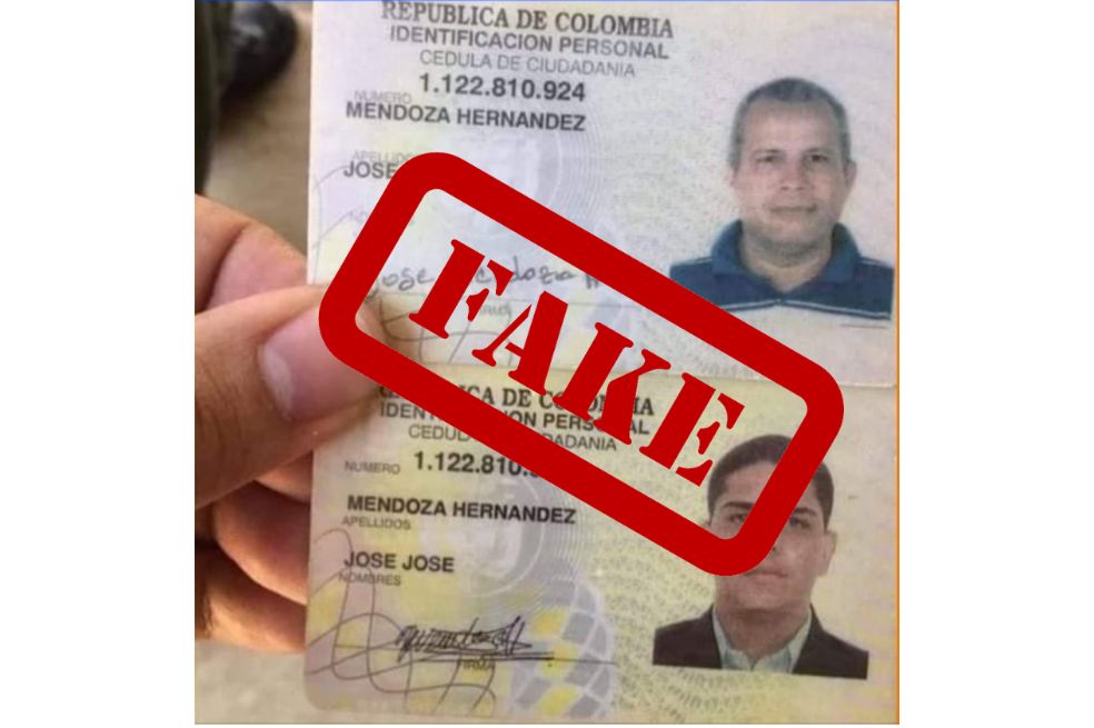 Falso: venezolano no suplantó a colombiano para votar, como dicen en redes