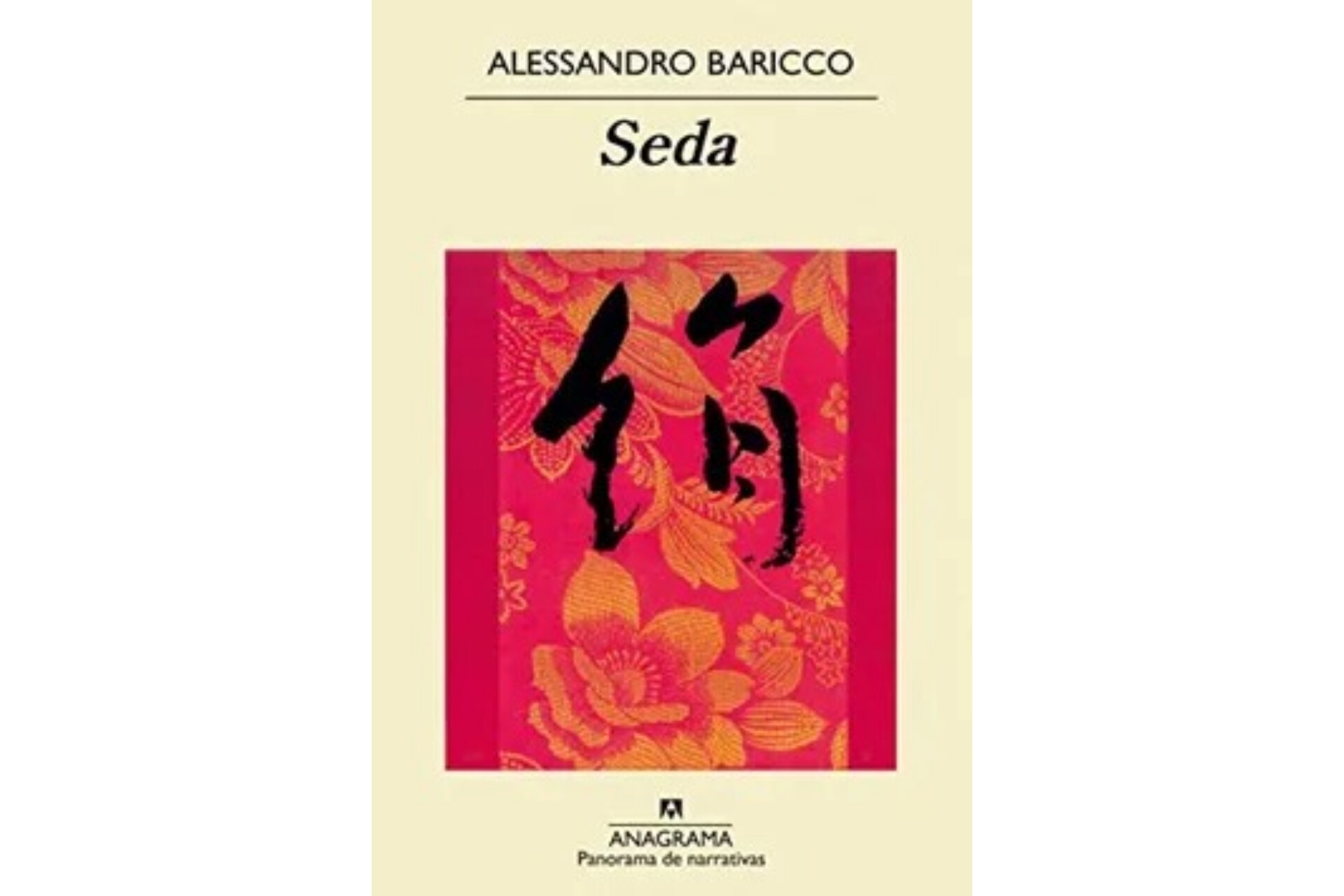 Portada de "Seda" de Alessandro Baricco.