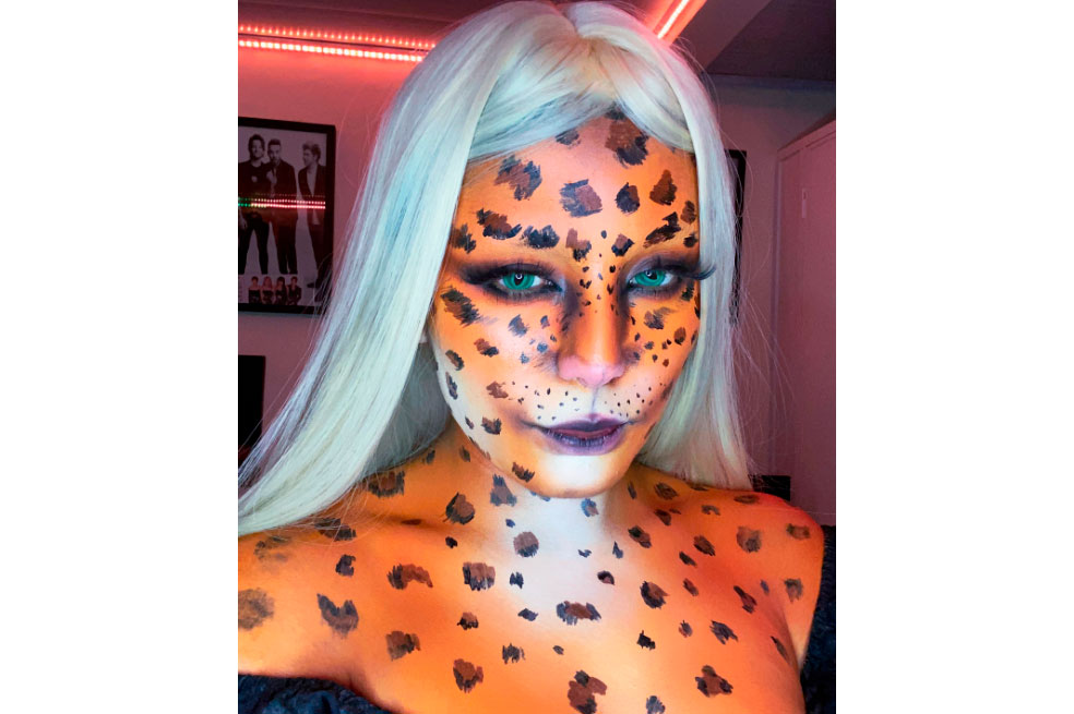 Tutorial de maquillaje: un leopardo para celebrar Halloween