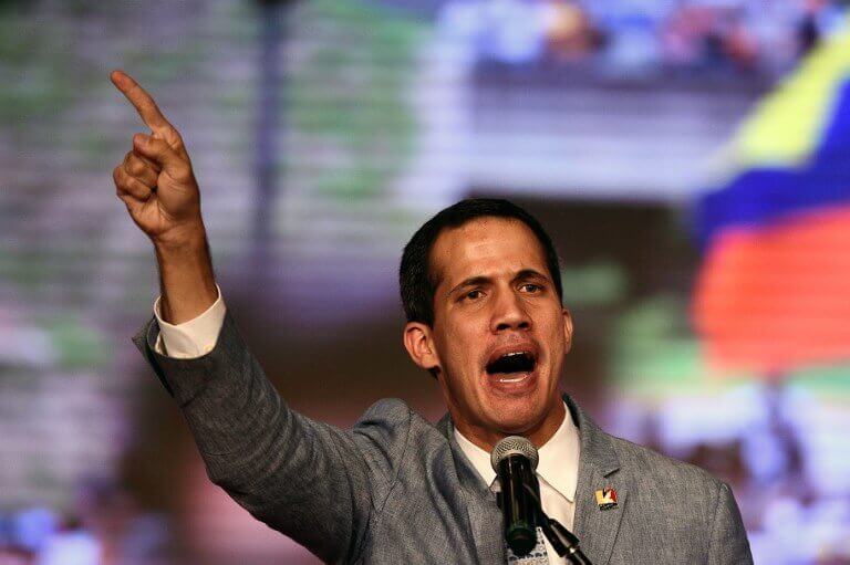 Juan Guaidó, presidente de la Asamblea Nacional de Venezuela. / AFP