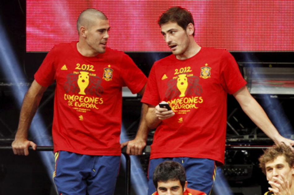 Víctor Valdés no opinará sobre su titularidad o la de Iker Casillas