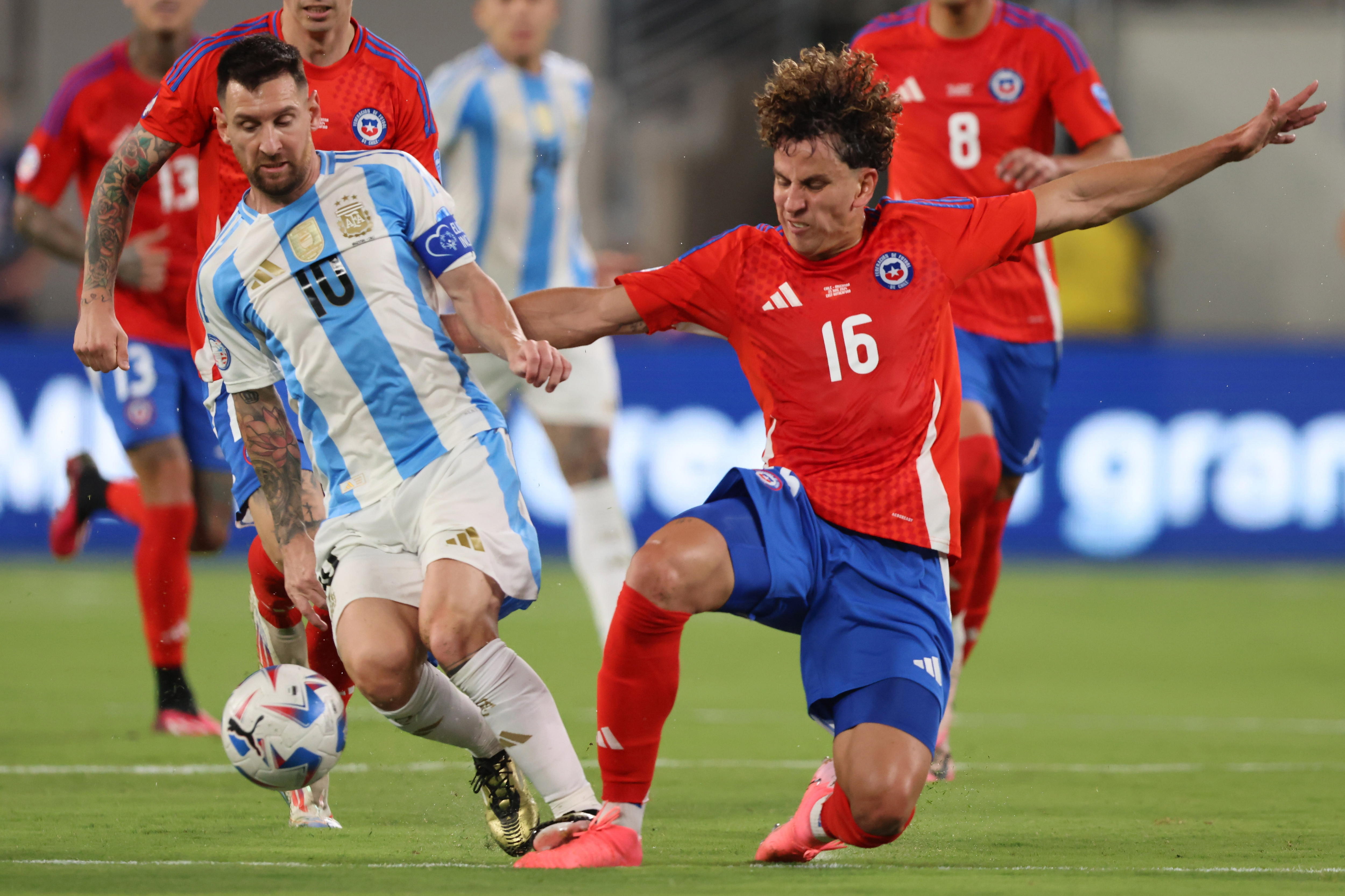 Argentina, a cuartos de la Copa América: la albiceleste venció a Chile