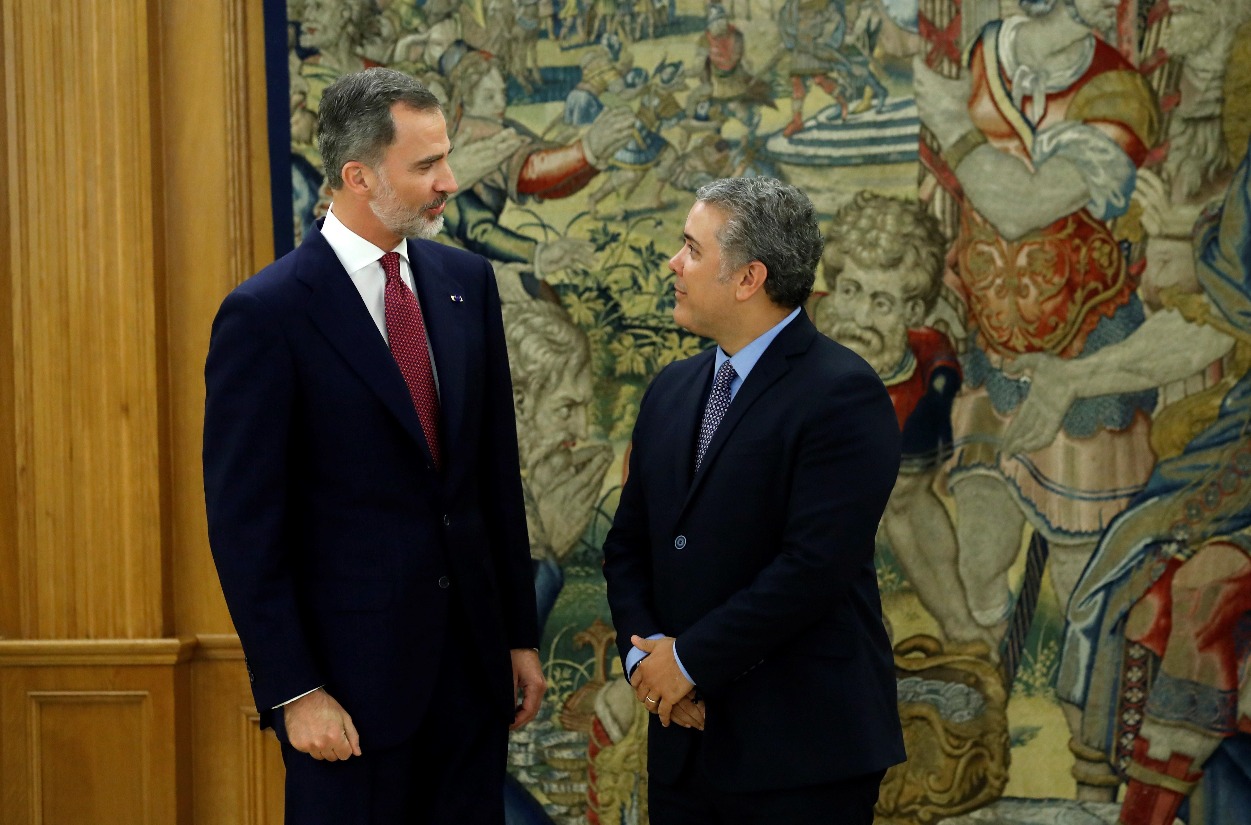 Las burlas a Iván Duque por su conversación con el Rey de España